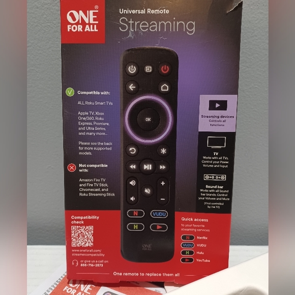 One fir all universal remote - Picture 2 of 3